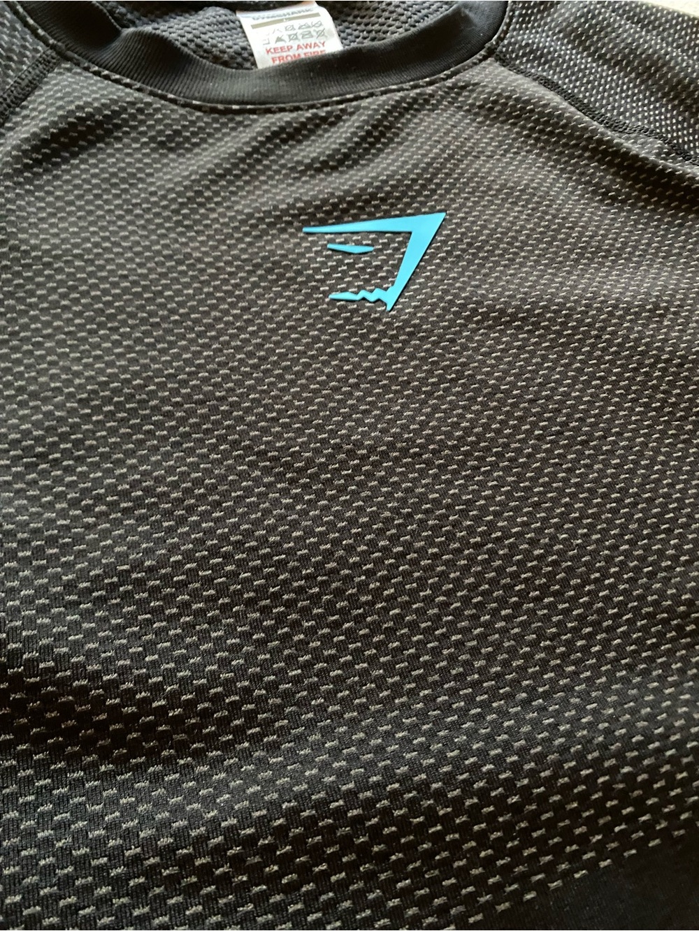 Gymshark Onyx v5.0 Blue Long Sleeve - Picture 2 of 4